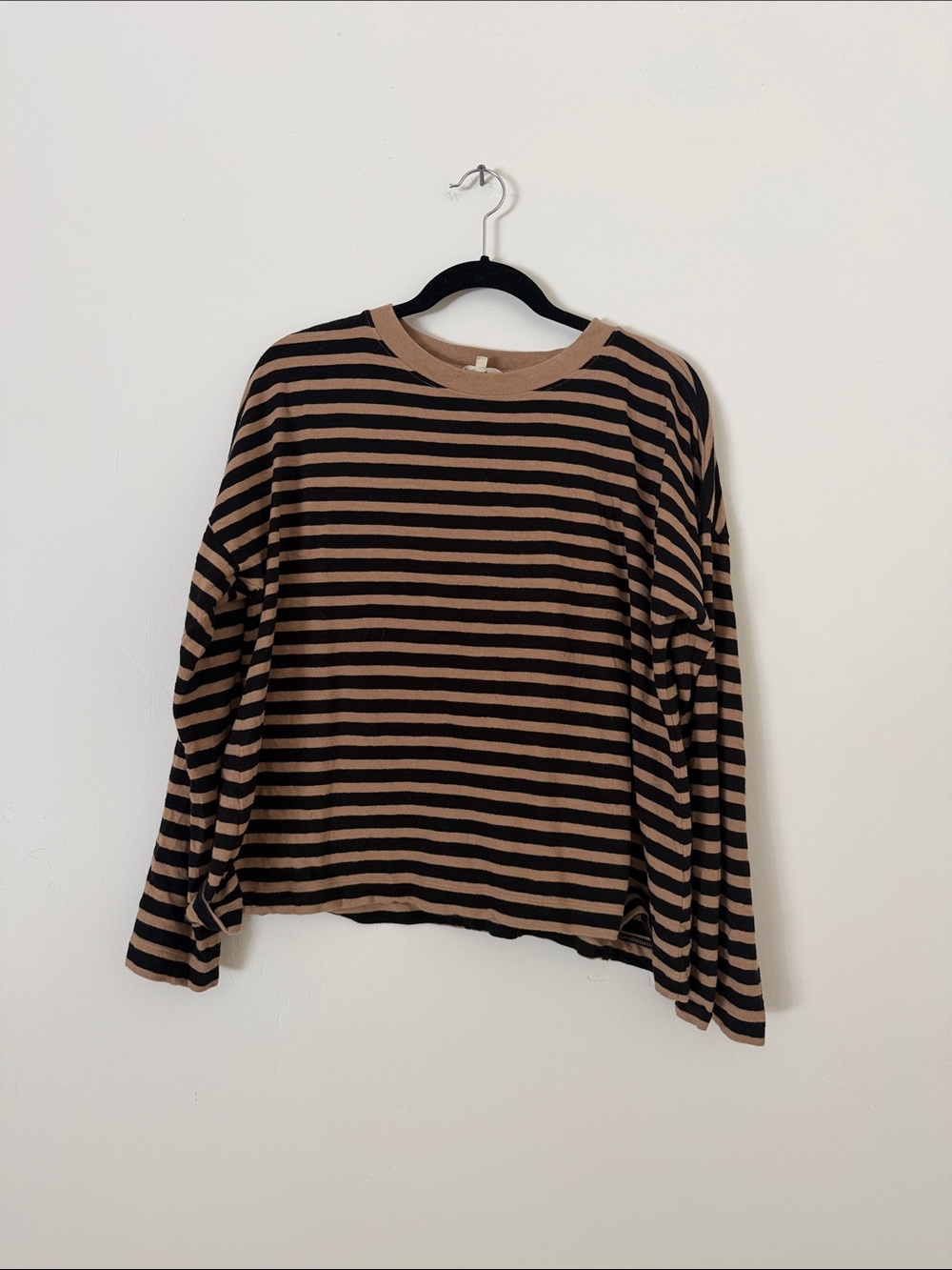 Madewell size M easy crewneck long sleeve t in Sunday Slub